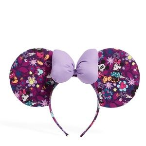 Disney Minnie Mouse Ear Headband 💜 Mickey & Minnie’s Sweet Floral